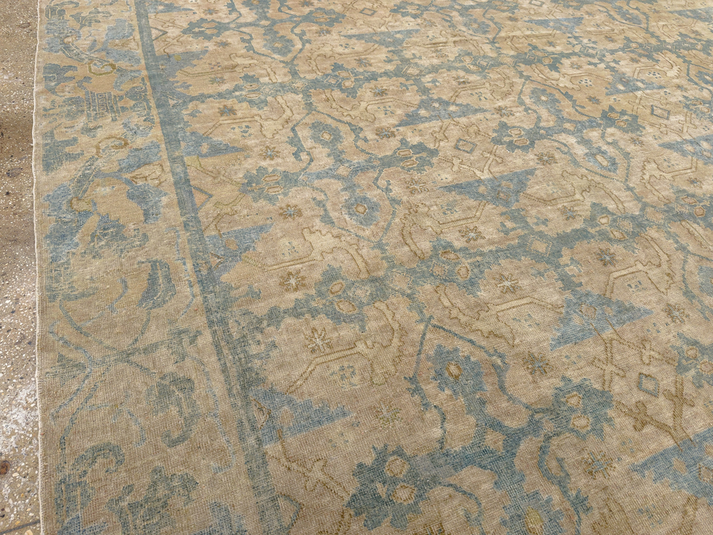 Antique Chinese Cuenca Room Size Carpet, No.30696 - Gsblank