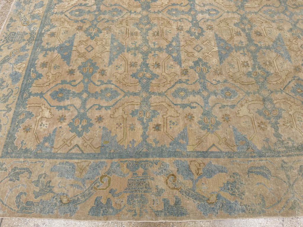 Antique Chinese Cuenca Room Size Carpet, No.30696 - Gsblank