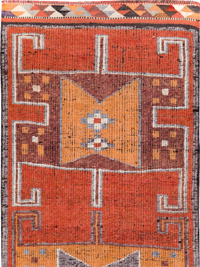 Vintage Turkish Anatolian Tribal Runner, No.30706 - Gsblank