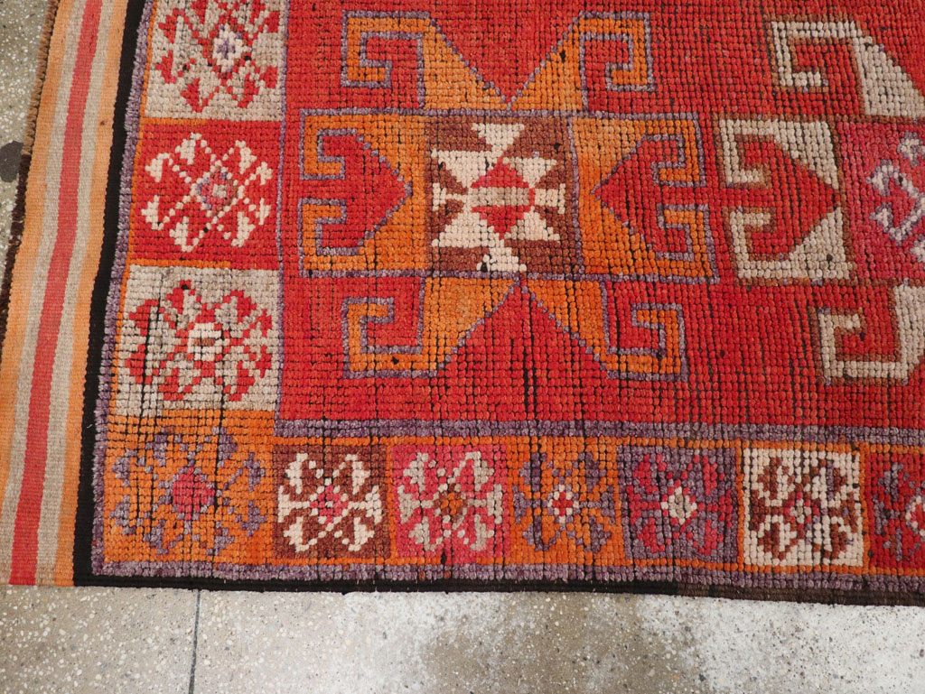 Vintage Turkish Anatolian Tribal Runner, No.30709 - Gsblank