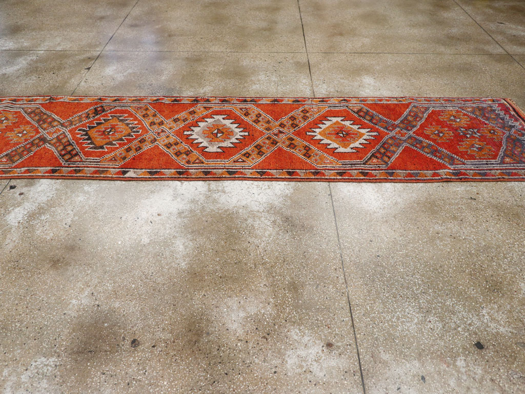 Vintage Turkish Anatolian Tribal Runner, No.30712 - Gsblank