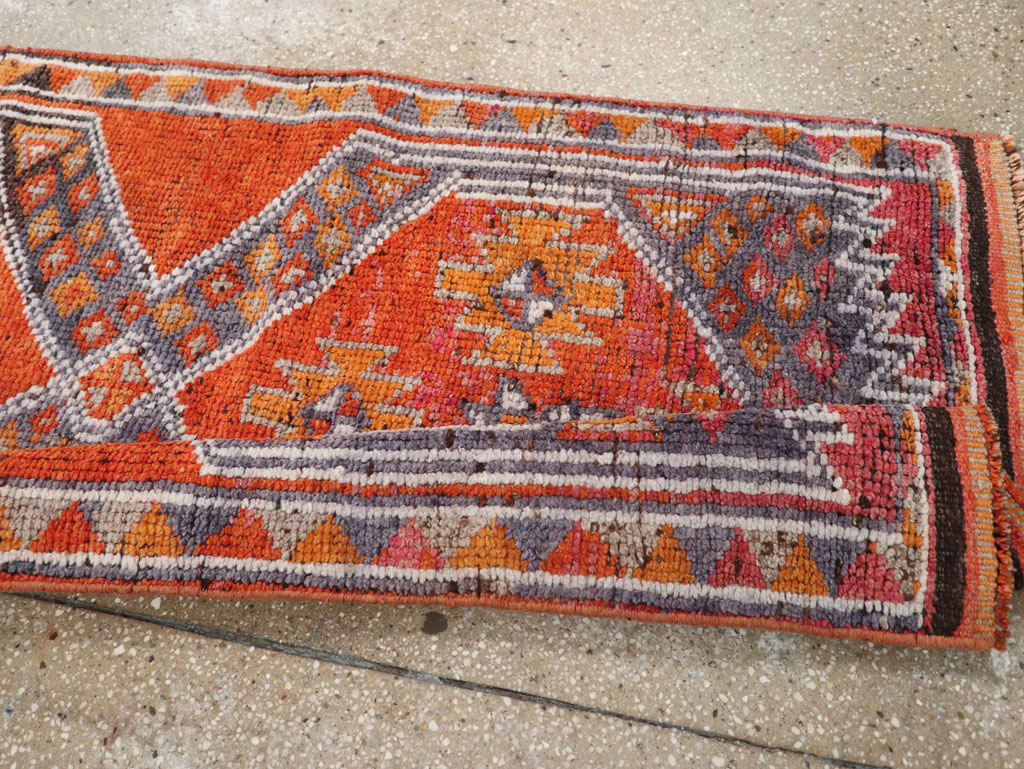 Vintage Turkish Anatolian Tribal Runner, No.30712 - Gsblank
