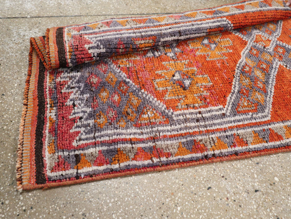 Vintage Turkish Anatolian Tribal Runner, No.30712 - Gsblank