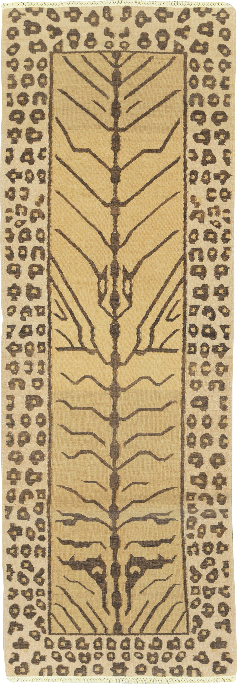 Modern Turkish Flatweave, No.30715 - Gsblank