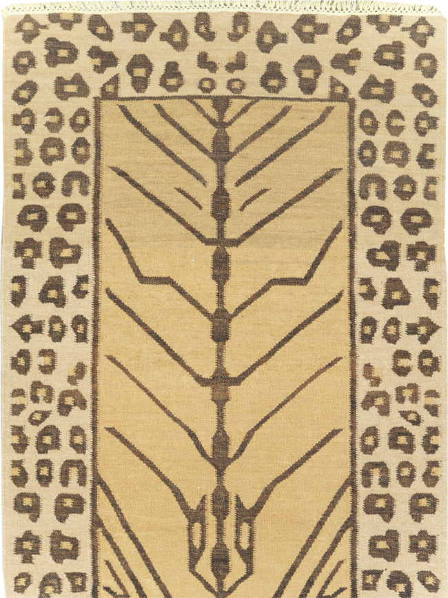Modern Turkish Flatweave, No.30715 - Gsblank