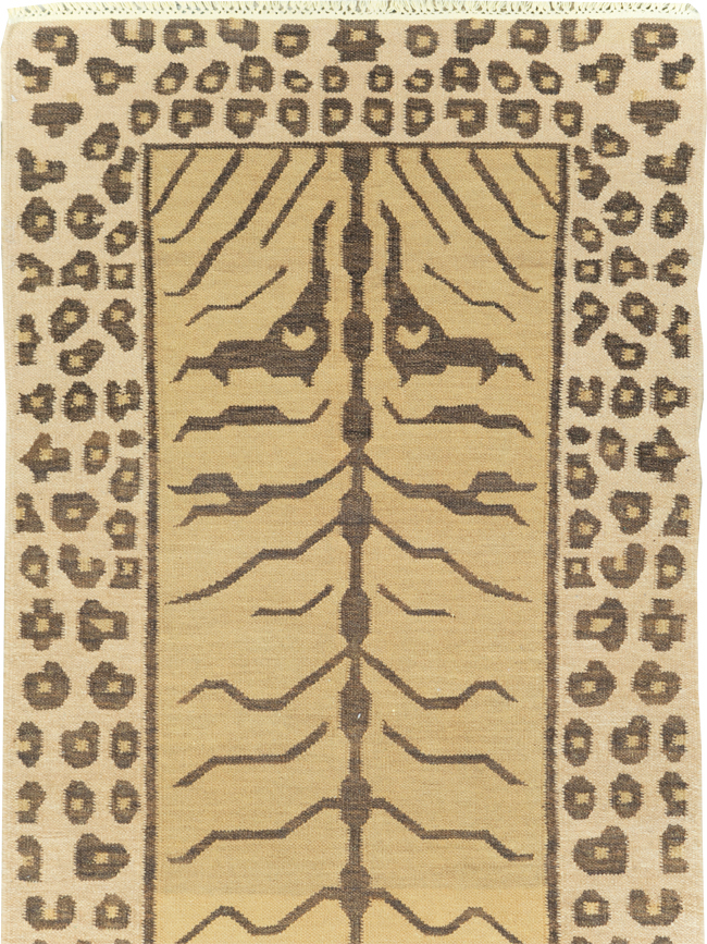 Modern Turkish Flatweave, No.30715 - Gsblank