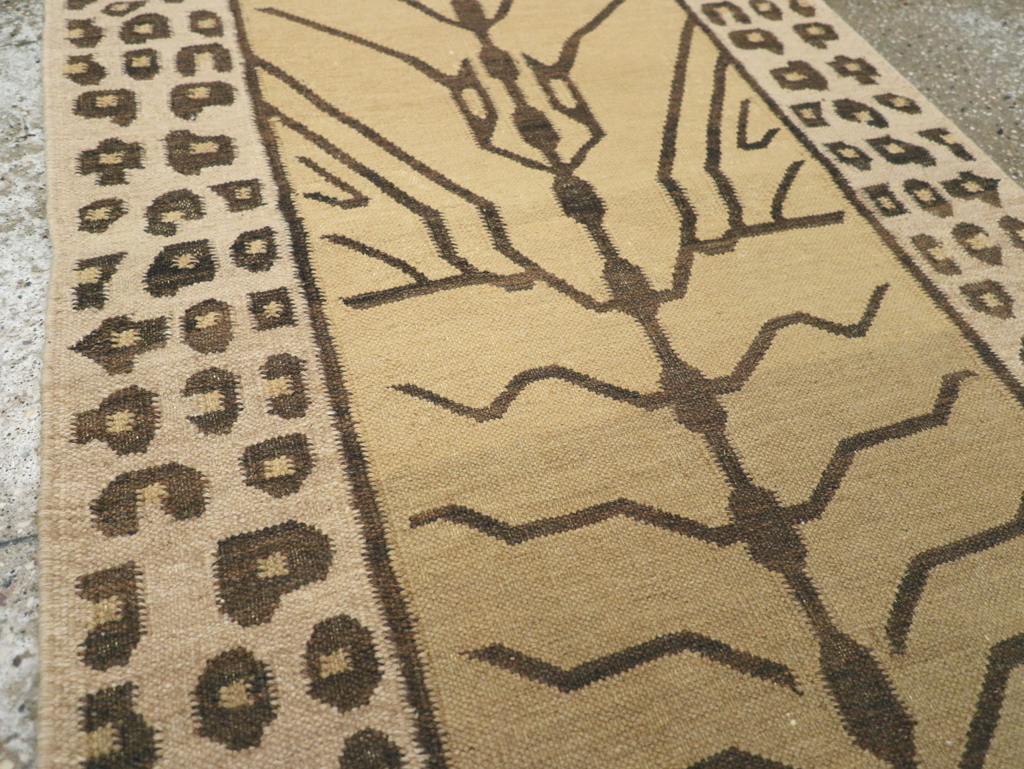 Modern Turkish Flatweave, No.30715 - Gsblank