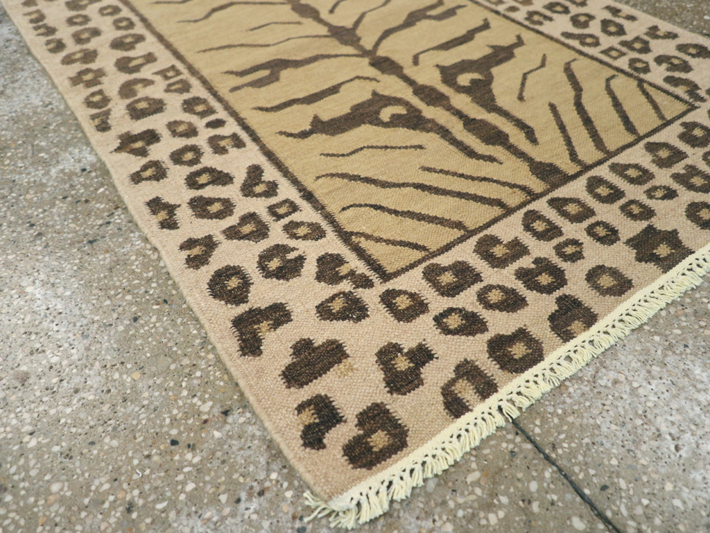 Modern Turkish Flatweave, No.30715 - Gsblank