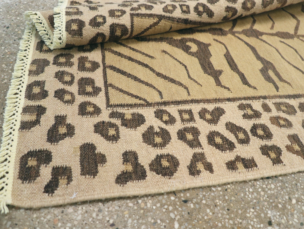 Modern Turkish Flatweave, No.30715 - Gsblank