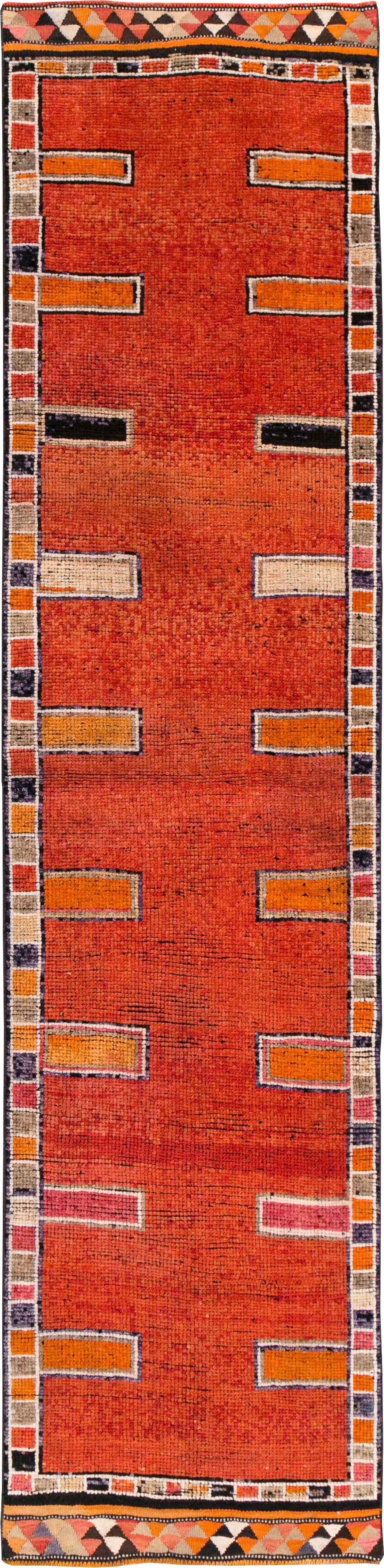 Vintage Turkish Anatolian Tribal Runner (Pair: 1 of 2), No.30716 - Gsblank