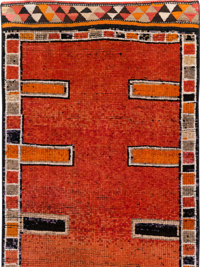 Vintage Turkish Anatolian Tribal Runner (Pair: 1 of 2), No.30716 - Gsblank