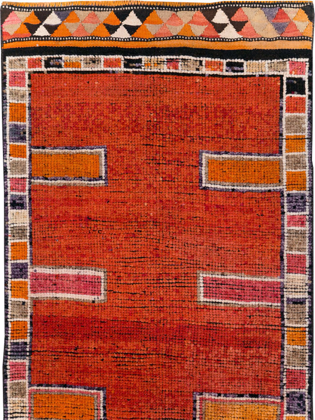 Vintage Turkish Anatolian Tribal Runner (Pair: 1 of 2), No.30716 - Gsblank