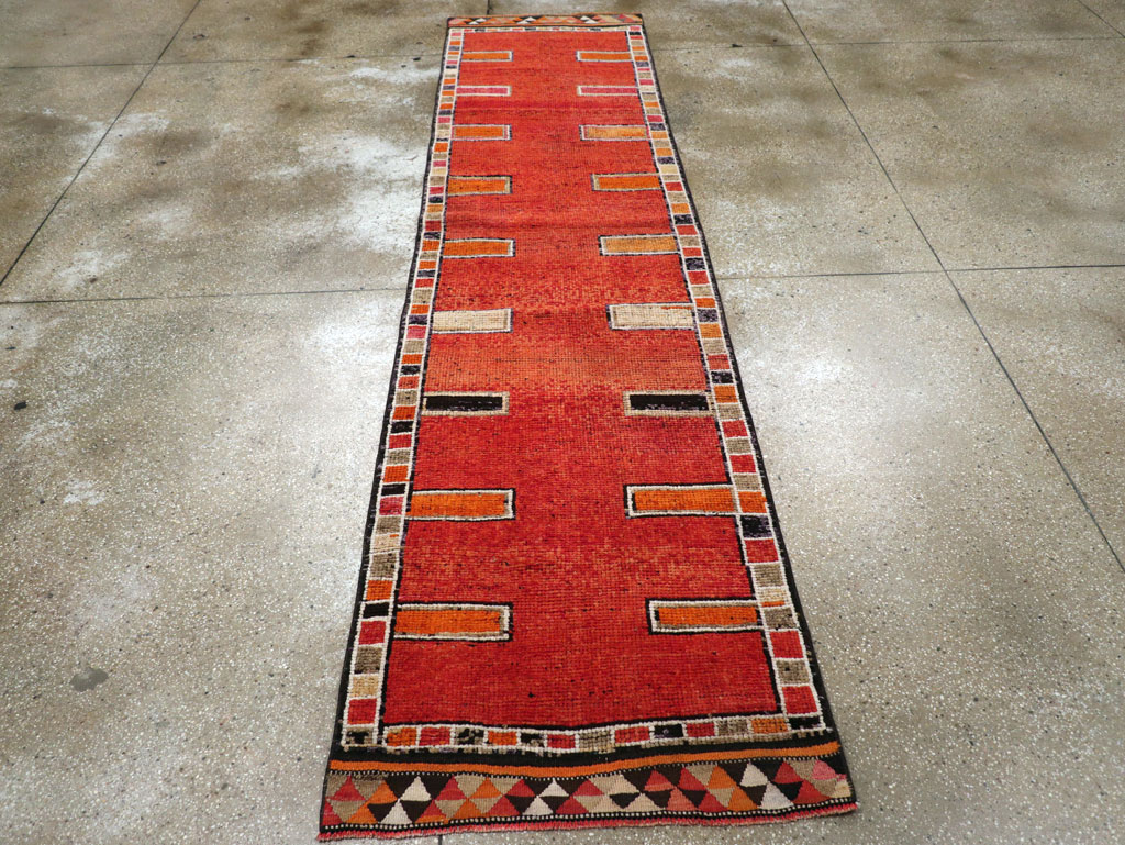 Vintage Turkish Anatolian Tribal Runner (Pair: 1 of 2), No.30716 - Gsblank
