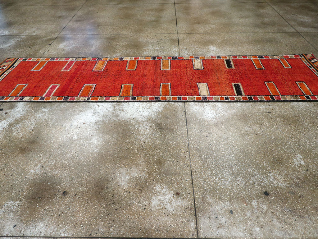 Vintage Turkish Anatolian Tribal Runner (Pair: 1 of 2), No.30716 - Gsblank