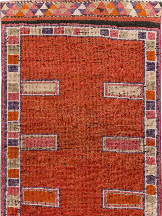 Vintage Turkish Anatolian Tribal Runner (Pair: 2 of 2), No.30717 - Gsblank