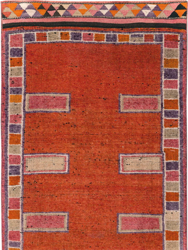 Vintage Turkish Anatolian Tribal Runner (Pair: 2 of 2), No.30717 - Gsblank