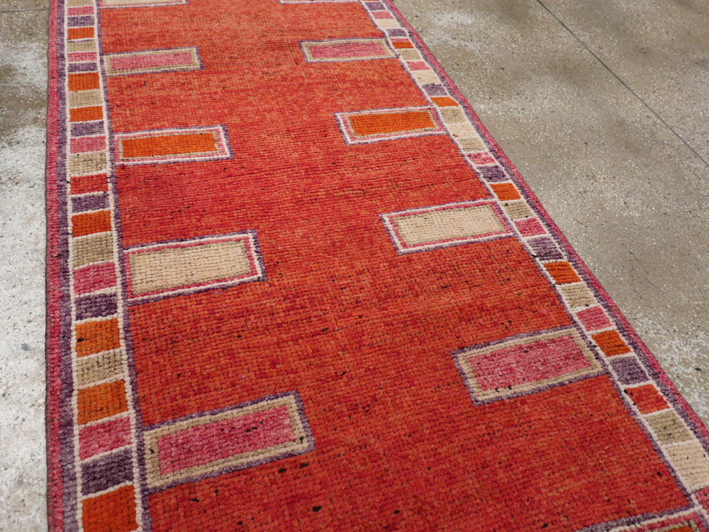 Vintage Turkish Anatolian Tribal Runner (Pair: 2 of 2), No.30717 - Gsblank