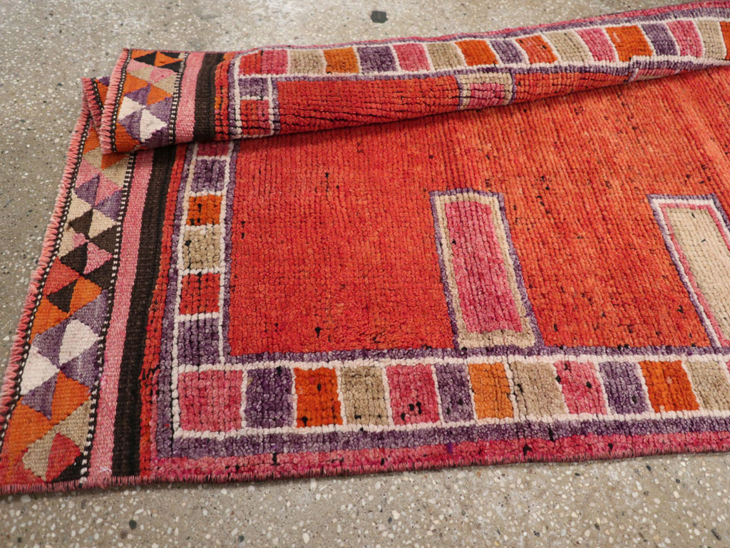 Vintage Turkish Anatolian Tribal Runner (Pair: 2 of 2), No.30717 - Gsblank