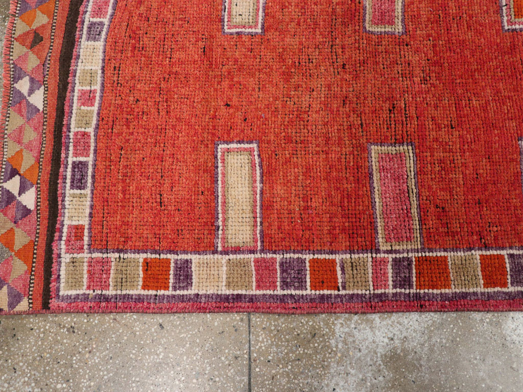 Vintage Turkish Anatolian Tribal Runner (Pair: 2 of 2), No.30717 - Gsblank