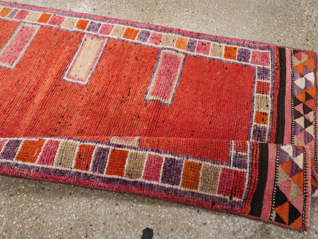 Vintage Turkish Anatolian Tribal Runner (Pair: 2 of 2), No.30717 - Gsblank