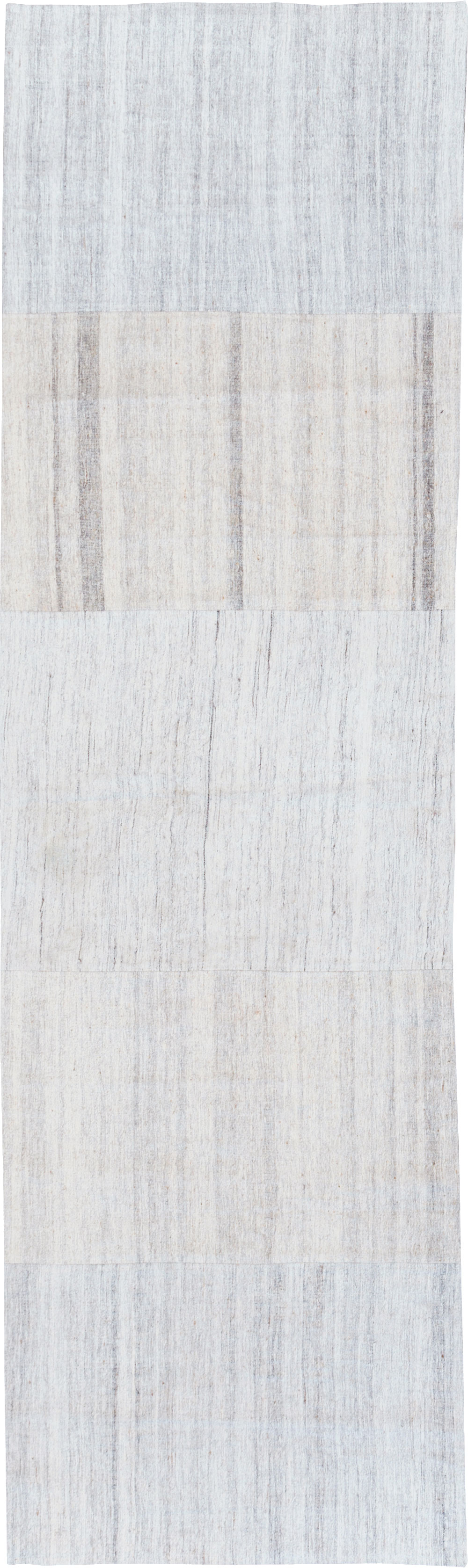 Vintage Turkish Flatweave Kilim Runner, No.30722 - Gsblank