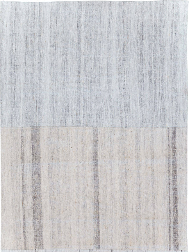 Vintage Turkish Flatweave Kilim Runner, No.30722 - Gsblank