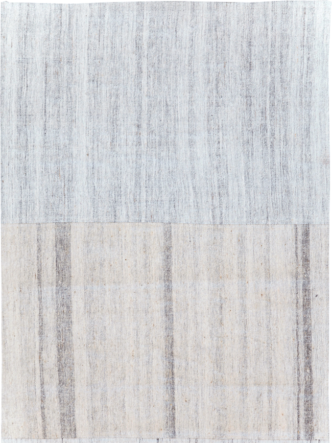 Vintage Turkish Flatweave Kilim Runner, No.30722 - Gsblank