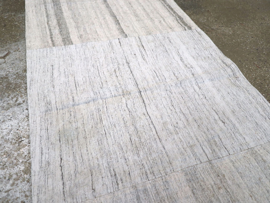 Vintage Turkish Flatweave Kilim Runner, No.30722 - Gsblank