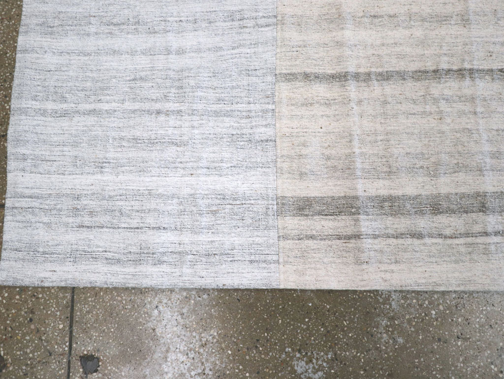 Vintage Turkish Flatweave Kilim Runner, No.30722 - Gsblank