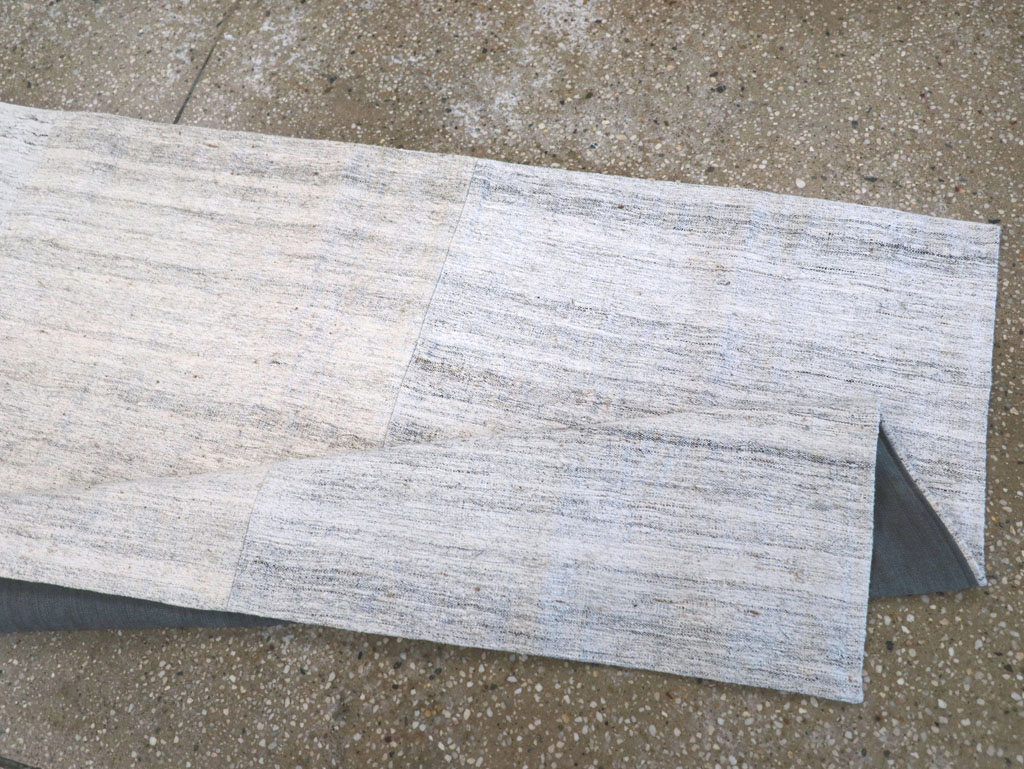 Vintage Turkish Flatweave Kilim Runner, No.30722 - Gsblank