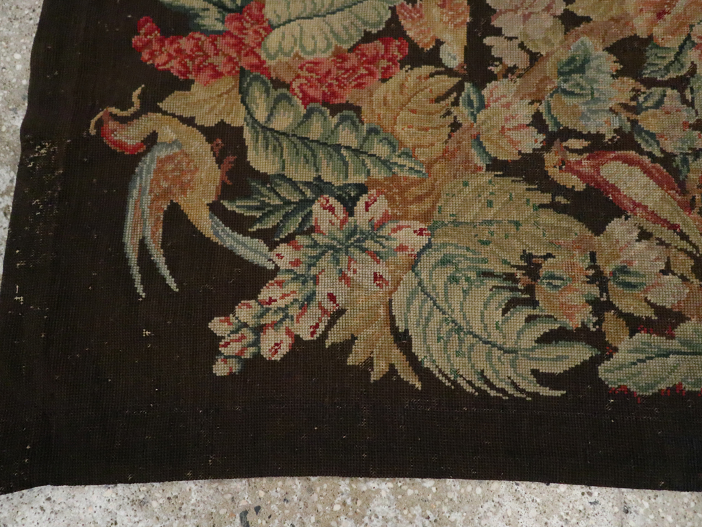 Antique English Pictorial Tapestry, No.30727 - Gsblank