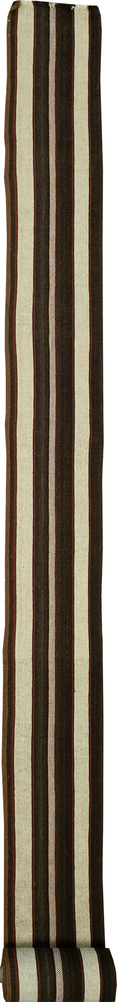 Vintage Turkish Flatweave Long Runner, No.30731 - Gsblank
