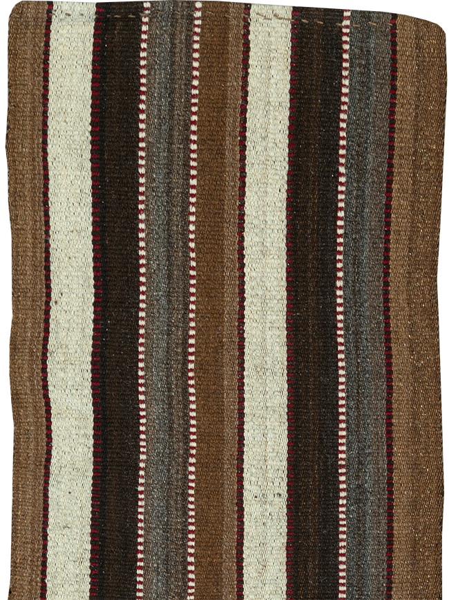 Vintage Turkish Flatweave Long Runner, No.30732 - Gsblank