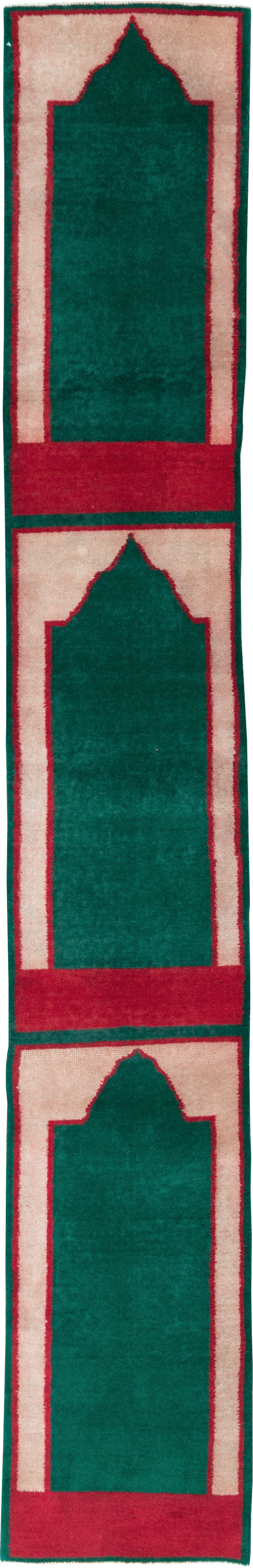 Vintage Turkish Anatolian Small Runner (Pair: 1 of 2), No.30734 - Gsblank