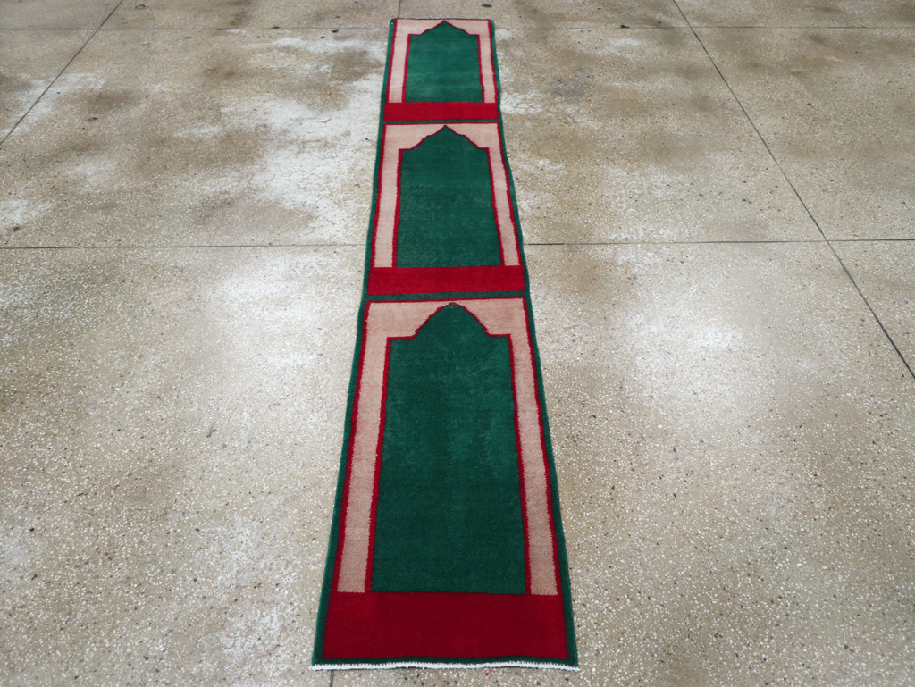 Vintage Turkish Anatolian Small Runner (Pair: 1 of 2), No.30734 - Gsblank