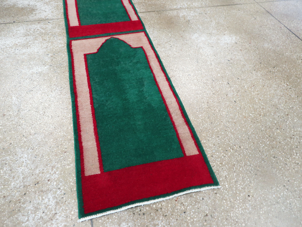 Vintage Turkish Anatolian Small Runner (Pair: 1 of 2), No.30734 - Gsblank