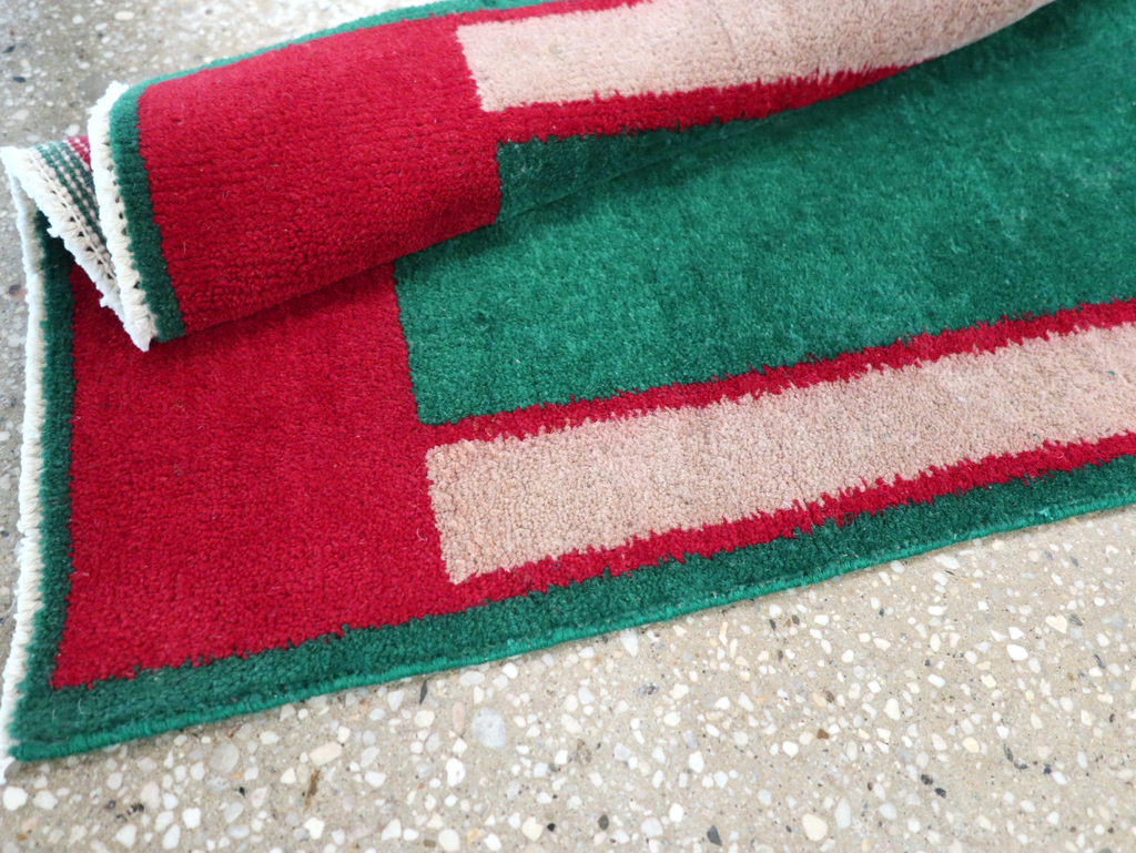 Vintage Turkish Anatolian Small Runner (Pair: 1 of 2), No.30734 - Gsblank