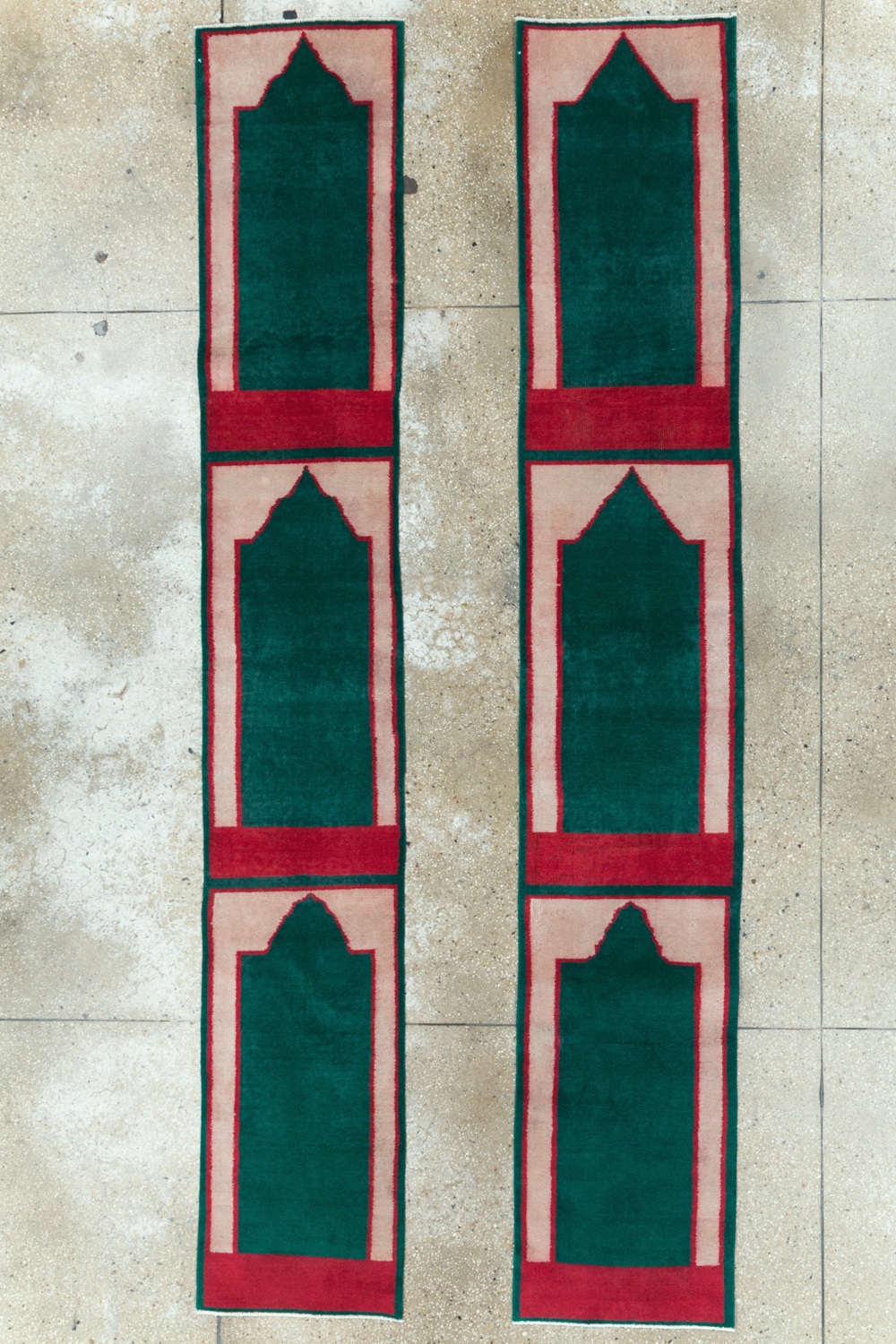 Vintage Turkish Anatolian Small Runner (Pair: 1 of 2), No.30734 - Gsblank