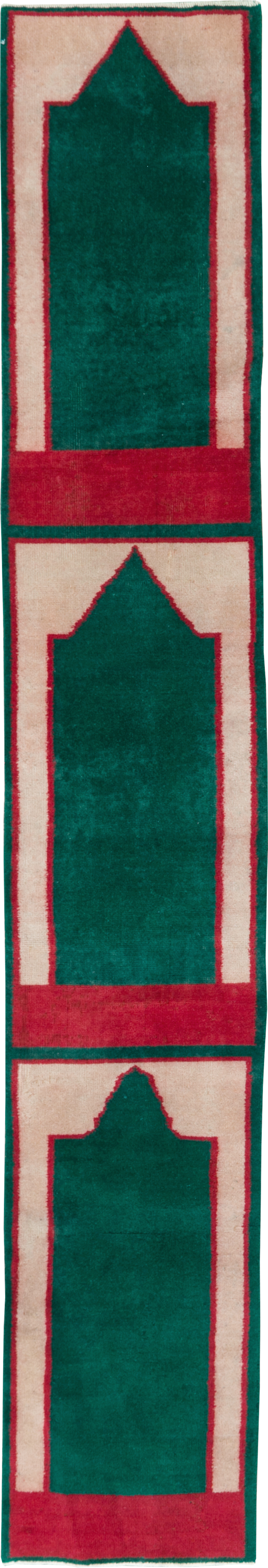 Vintage Turkish Anatolian Small Runner (Pair: 2 of 2), No.30735 - Gsblank