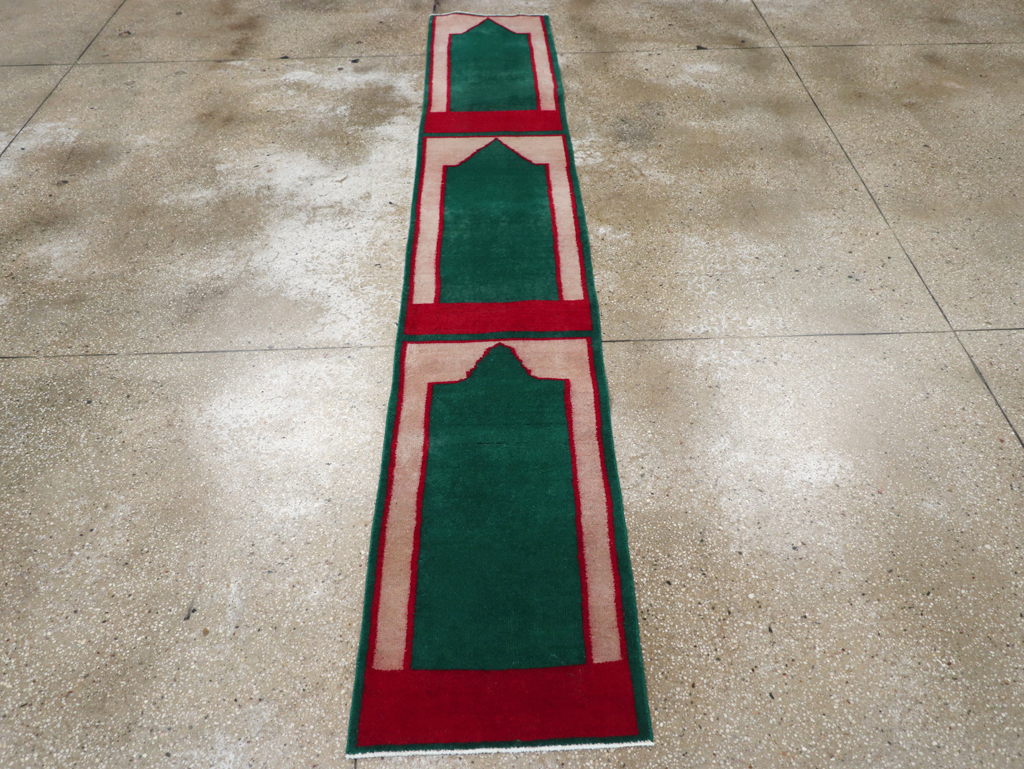 Vintage Turkish Anatolian Small Runner (Pair: 2 of 2), No.30735 - Gsblank