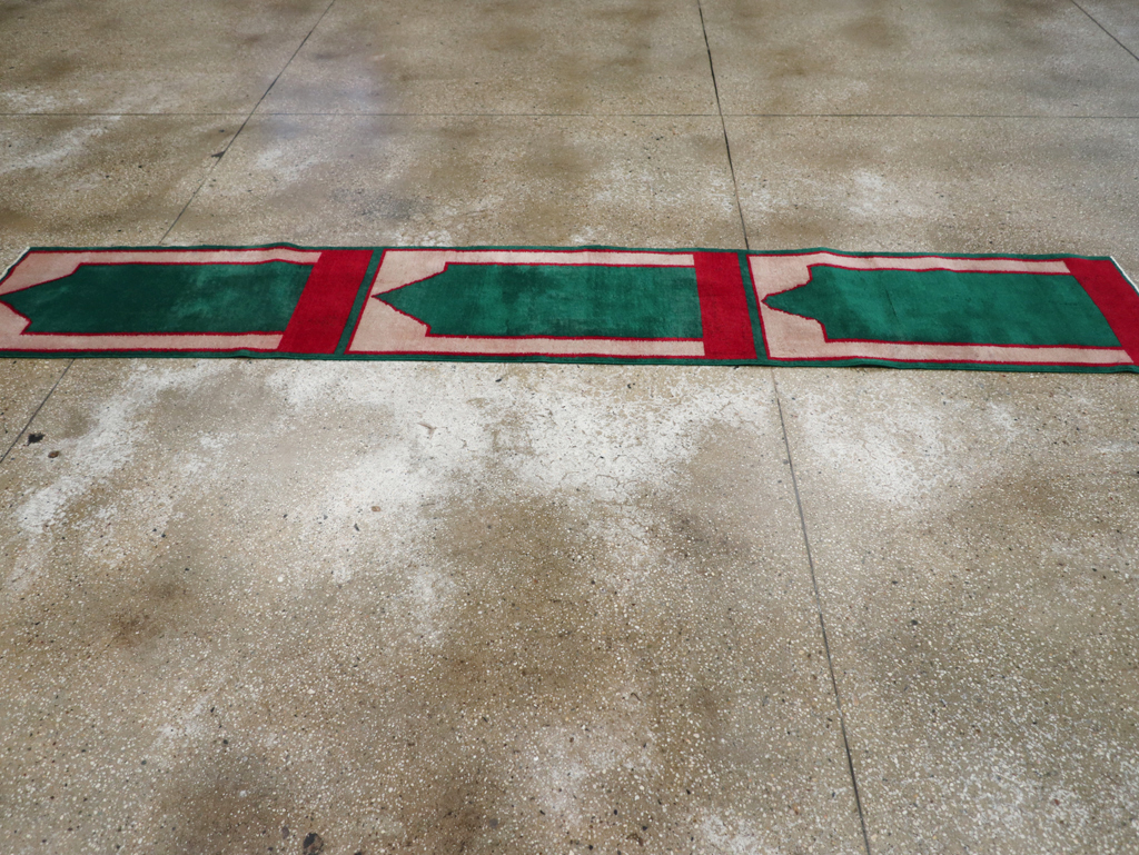 Vintage Turkish Anatolian Small Runner (Pair: 2 of 2), No.30735 - Gsblank