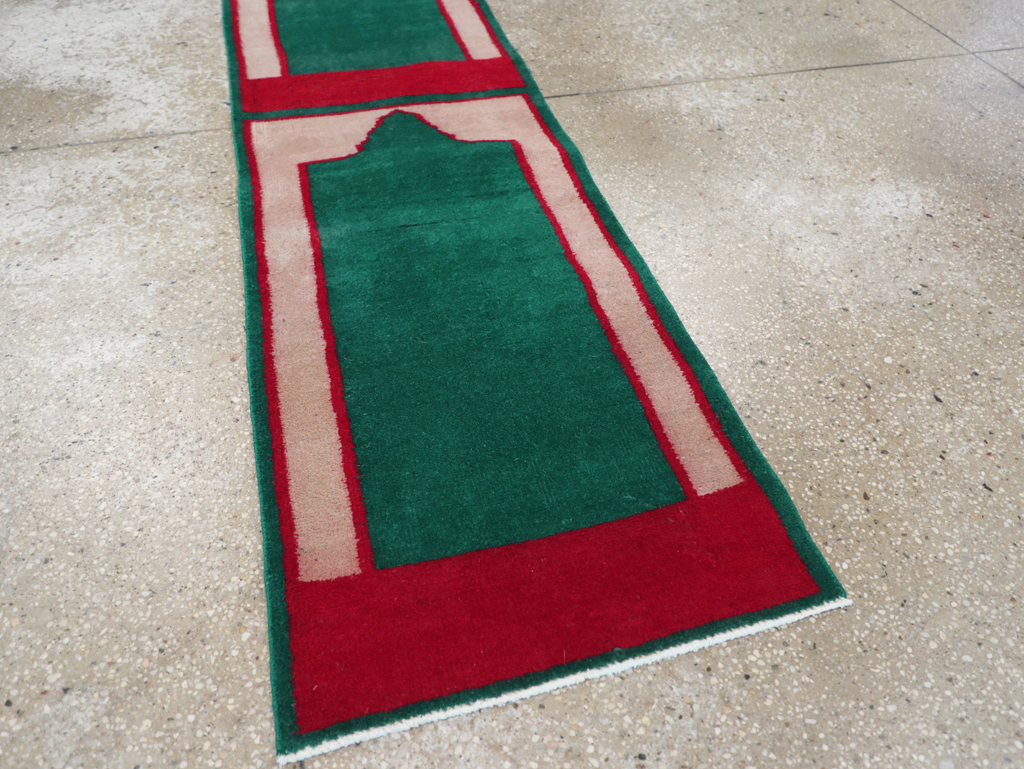 Vintage Turkish Anatolian Small Runner (Pair: 2 of 2), No.30735 - Gsblank