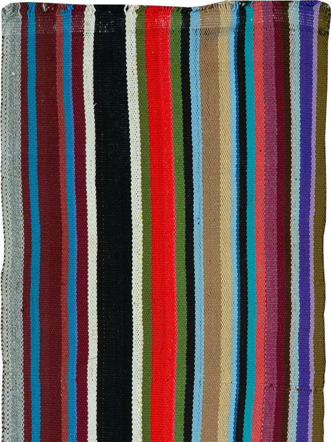 Vintage Turkish Flatweave Long Runner, No.30738 - Gsblank