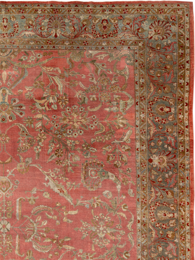 Antique Persian Sarouk Oversize Carpet, No.30743 - Gsblank