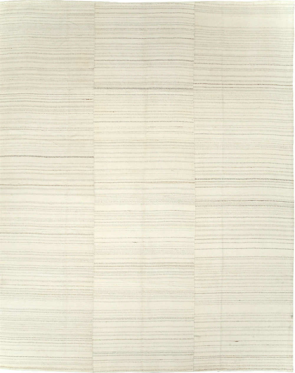 Modern Turkish Flatweave Room Size Carpet, No.30745 - Gsblank