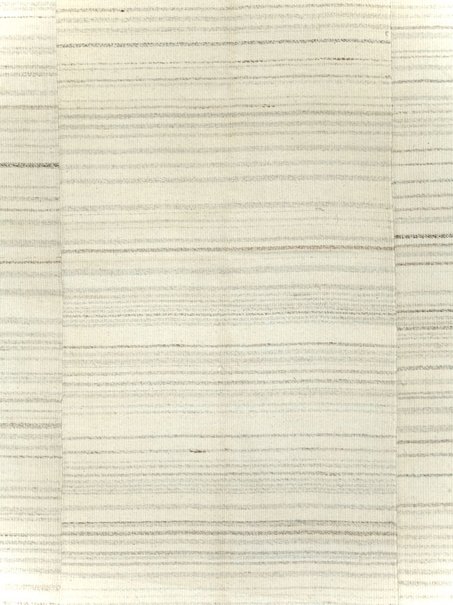 Modern Turkish Flatweave Room Size Carpet, No.30745 - Gsblank