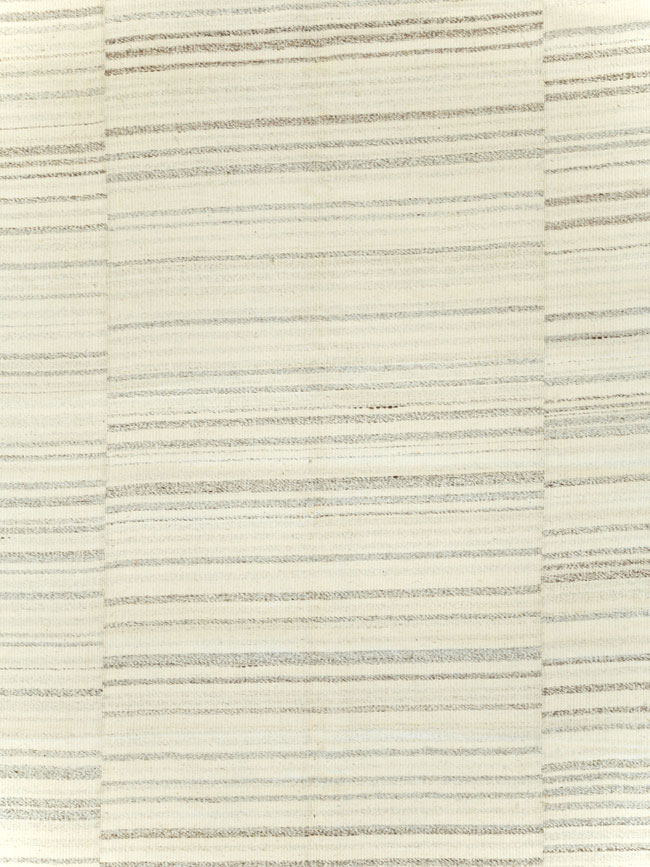 Modern Turkish Flatweave Room Size Carpet, No.30751 - Gsblank