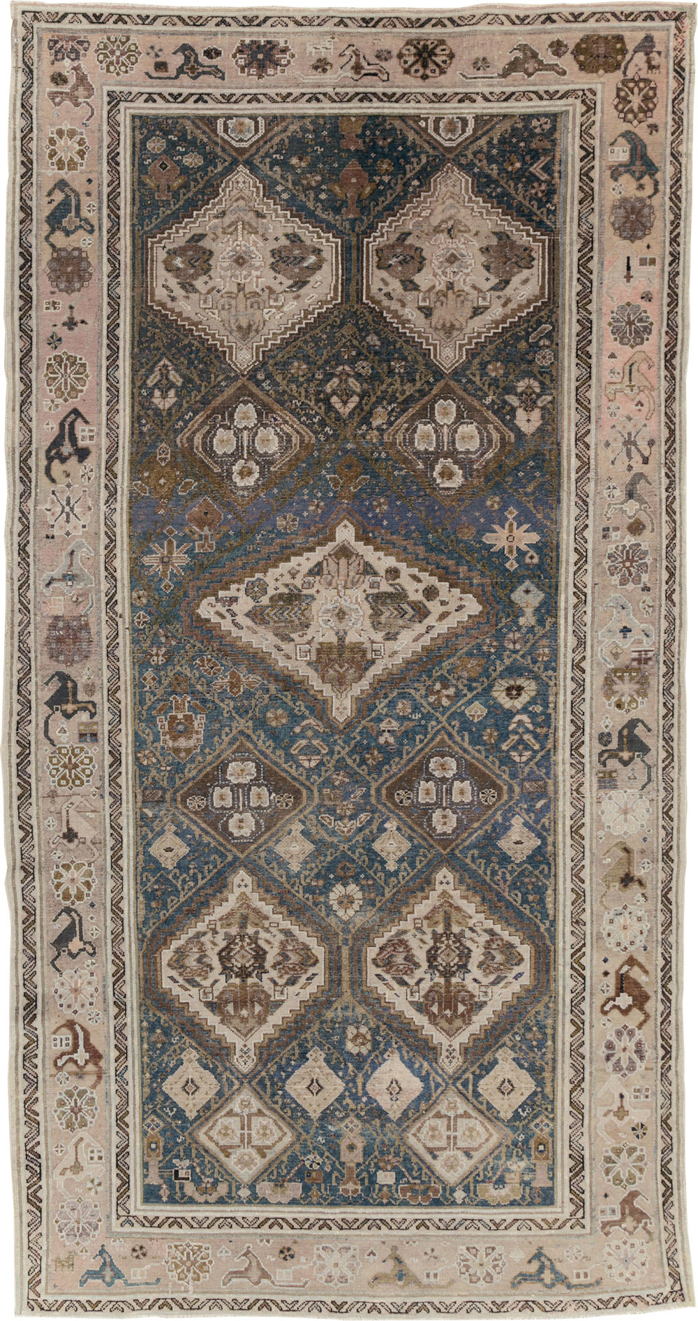 Antique Persian Malayer Gallery Carpet, No.30755 - Gsblank