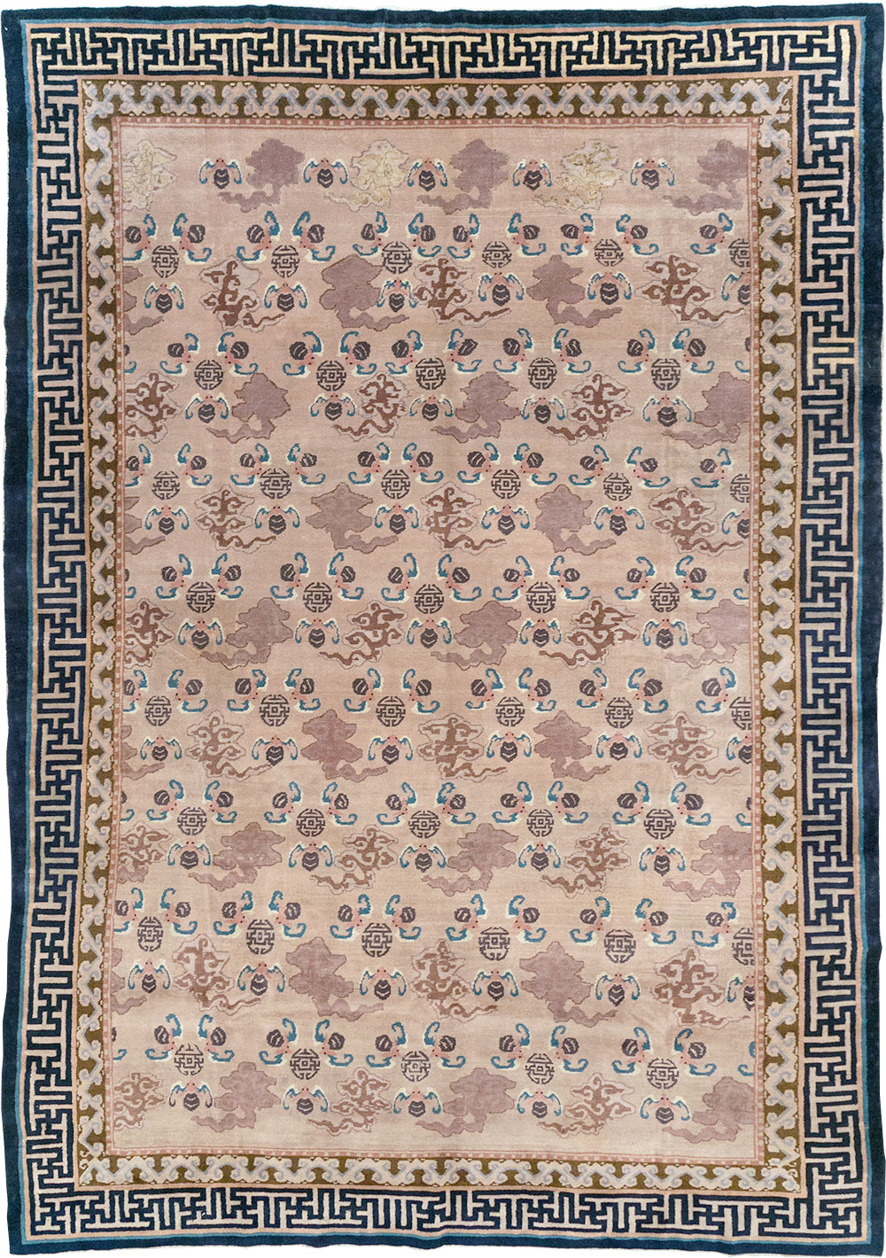 Antique Chinese Peking Room Size Carpet, No.30763 - Gsblank