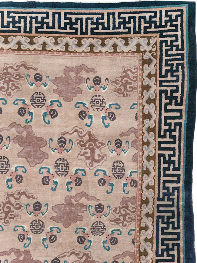 Antique Chinese Peking Room Size Carpet, No.30763 - Gsblank